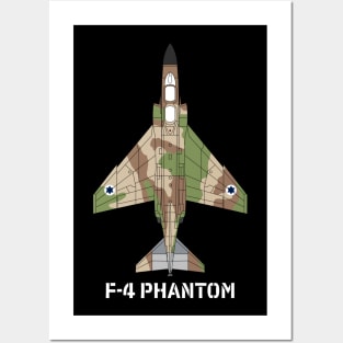 McDonnell Douglas F-4 Phantom II (Israel) Posters and Art